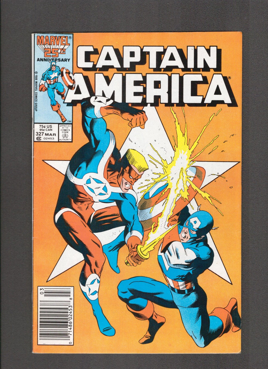 Captain America #327 (1987) John Beatty Marvel Comics