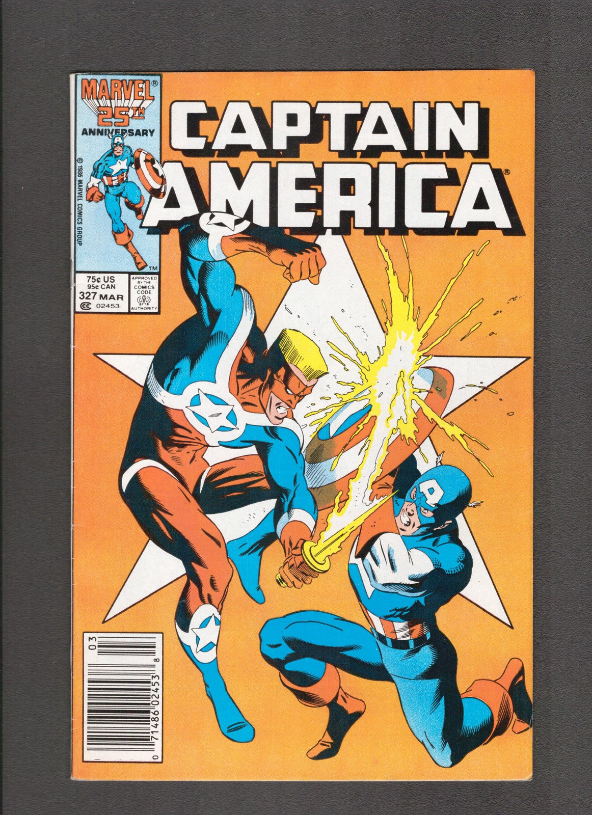 Captain America #327 (1987) John Beatty Marvel Comics