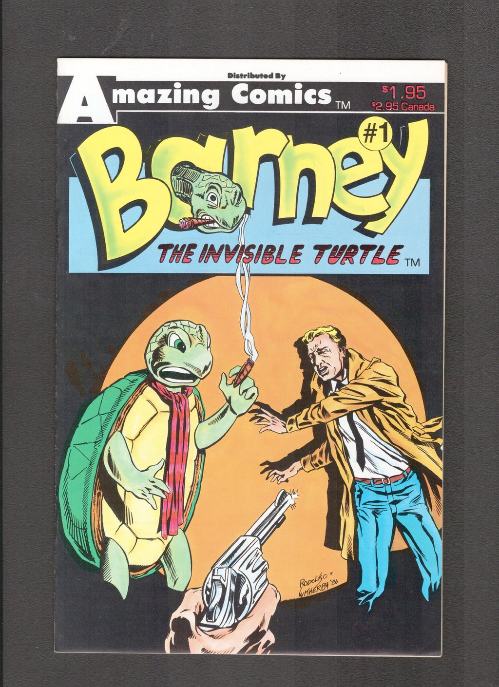 Barney the Invisible Turtle #1 (1987) Amazing Comics