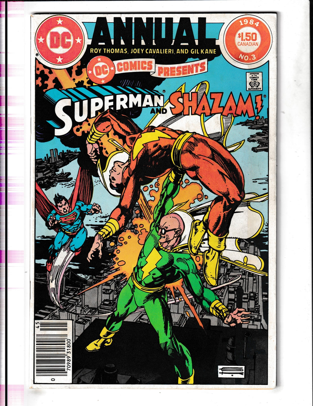 DC Comics Presents Annual #3 (1984) Superman Shazam! DC Comics
