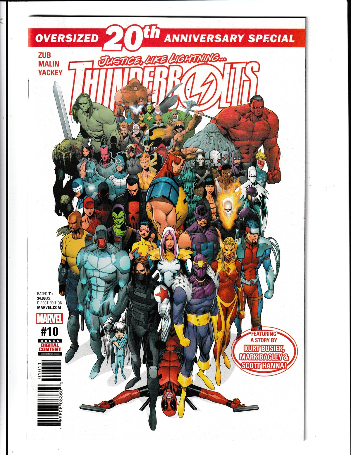 Thunderbolts #10 (2017) HIGHER GRADE Marvel Comics