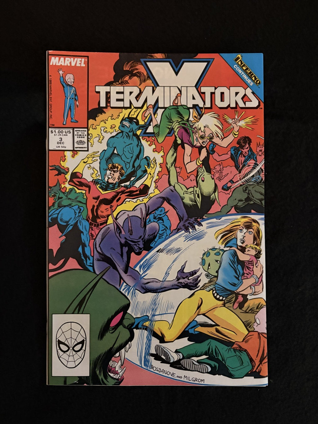 X-Terminators - Complete Set of 4 #1-4 (1988-89) Marvel Comics