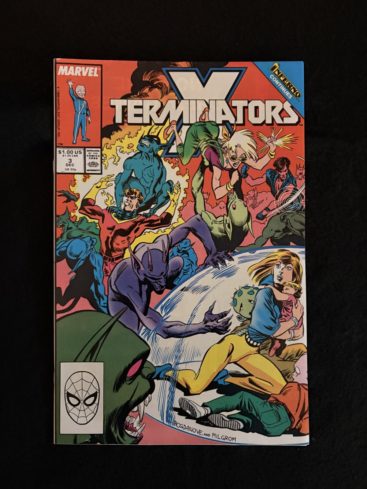 X-Terminators - Complete Set of 4 #1-4 (1988-89) Marvel Comics