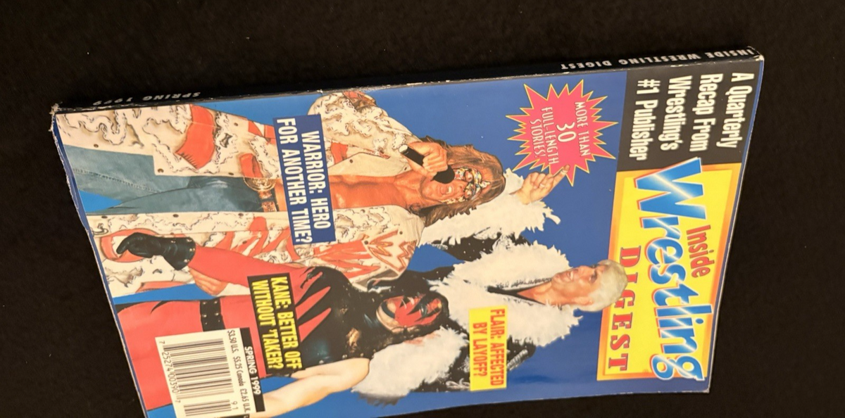 Wrestler Digest Spring 1999 - Ultimate Warrior - Rik Flair