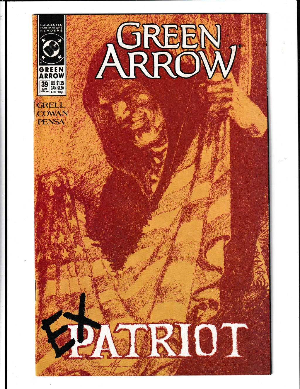 Green Arrow #39 (1990) HIGH GRADE Vol. 2 DC Comics