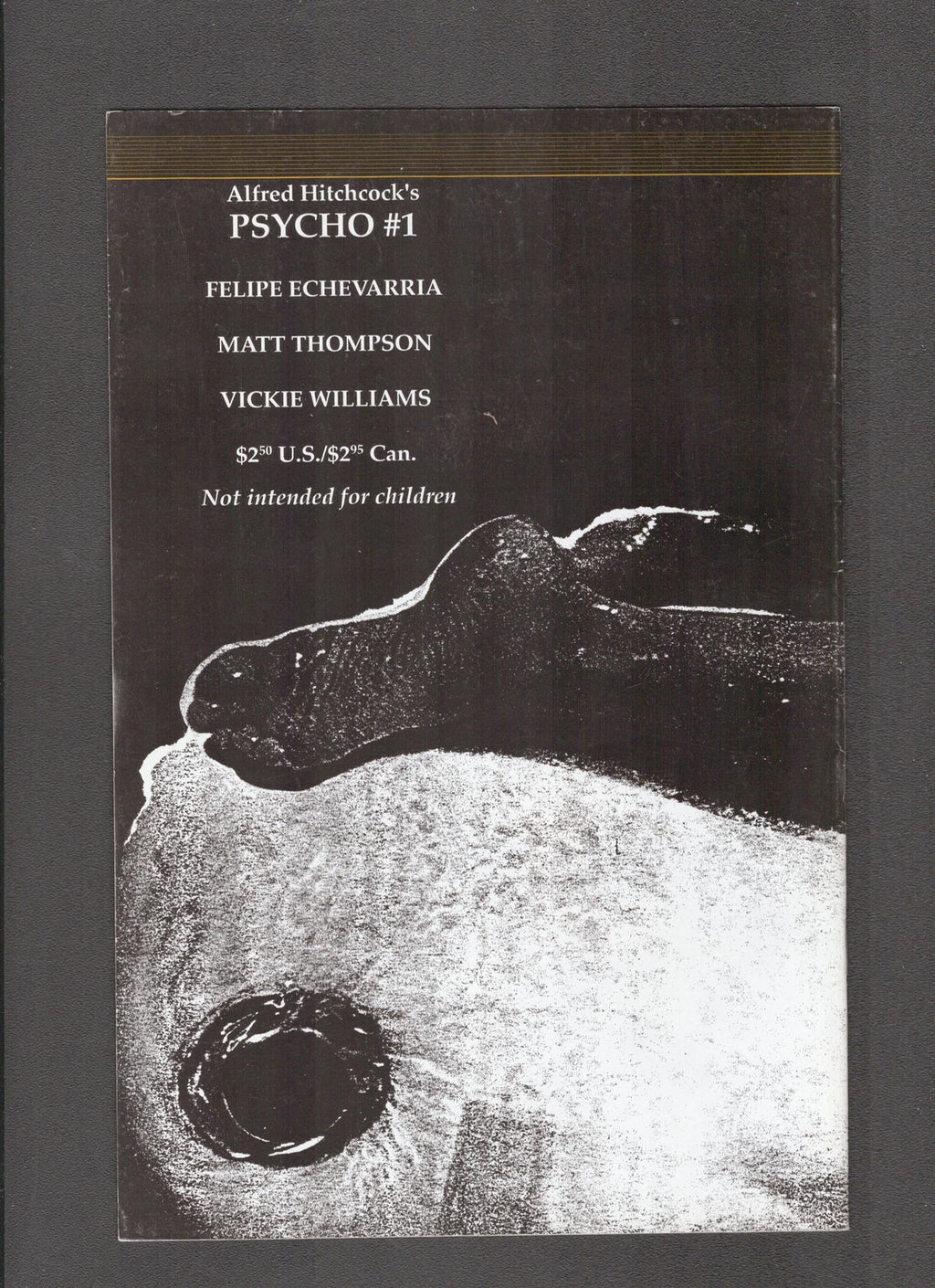 Alfred Hitchcock's Psycho #1 (1992) Phantom Opera Preview Innovation Comics