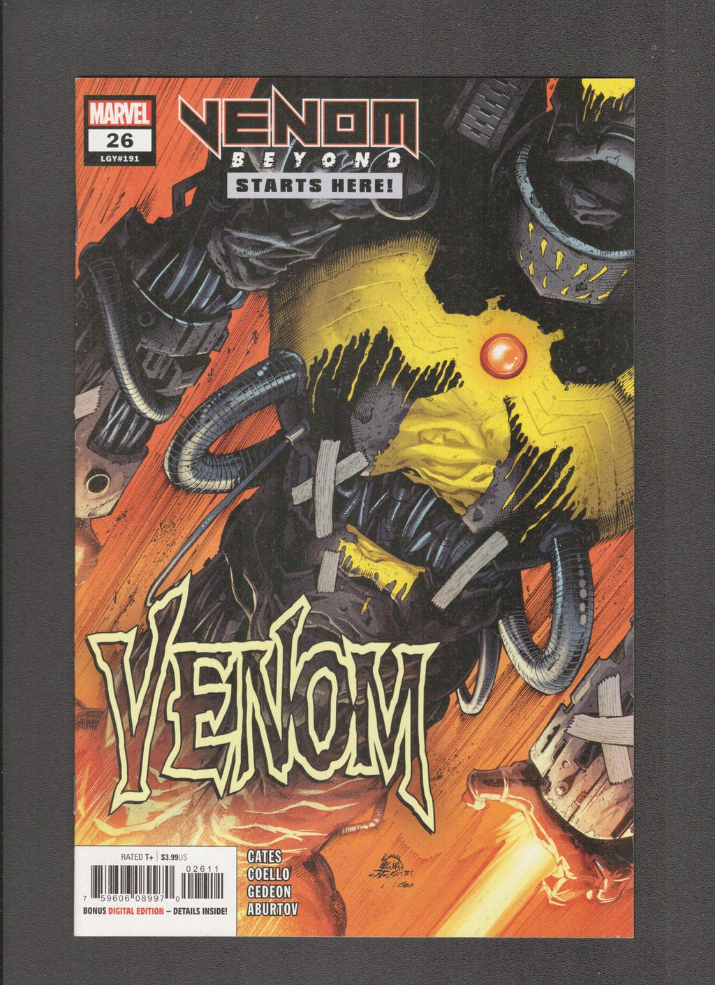 Venom #26 (2020) Donny Cates, Beyond Part 1 Marvel Comics