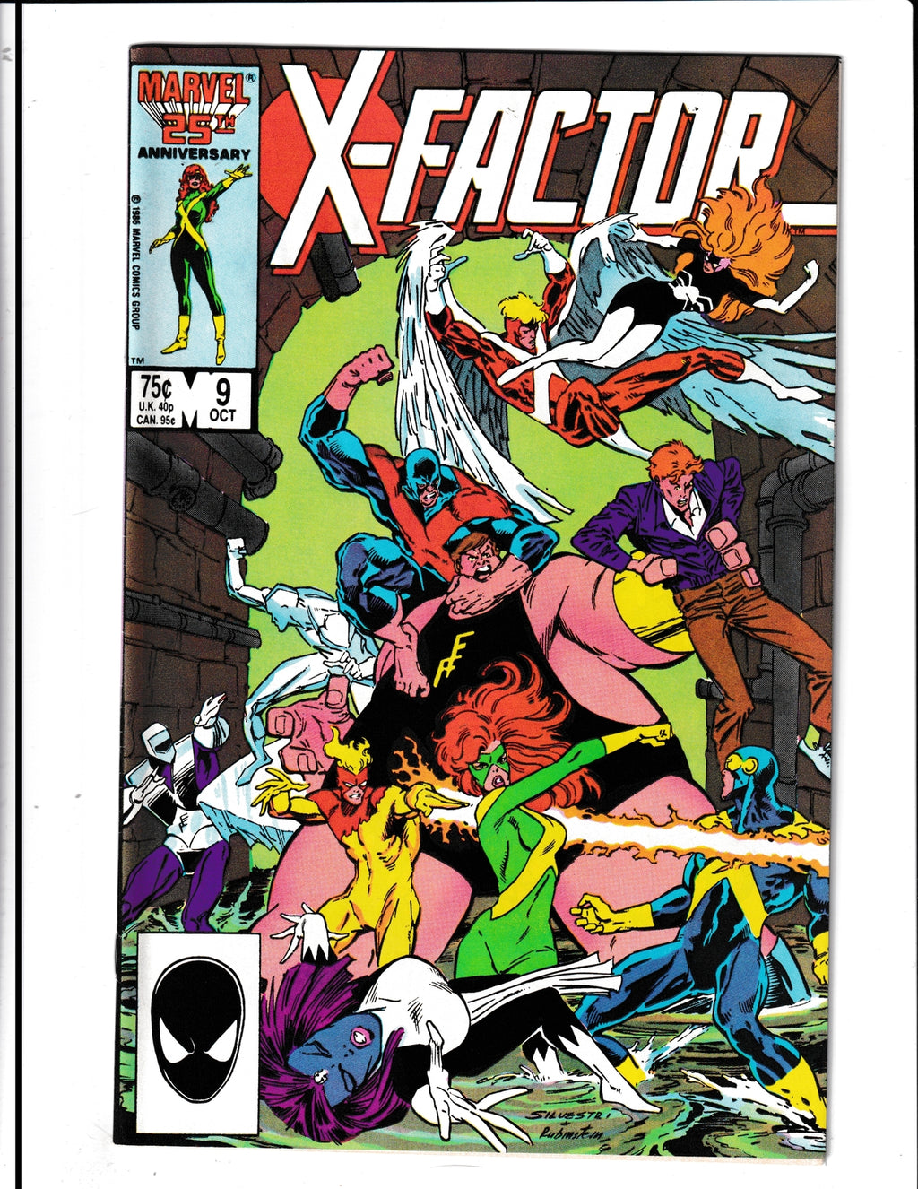 X-Factor #9 (1986) Marvel Comics SKU:680