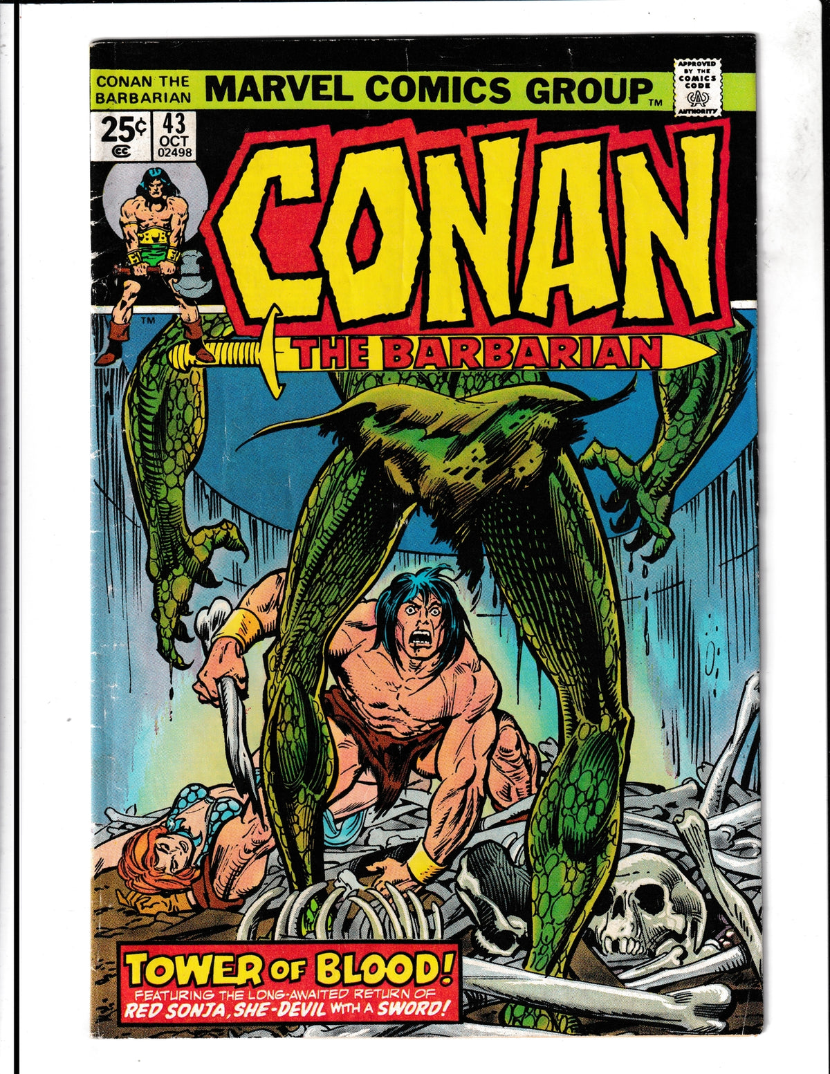 Conan the Barbarian #43 (1974) Marvel Comics SKU:1384