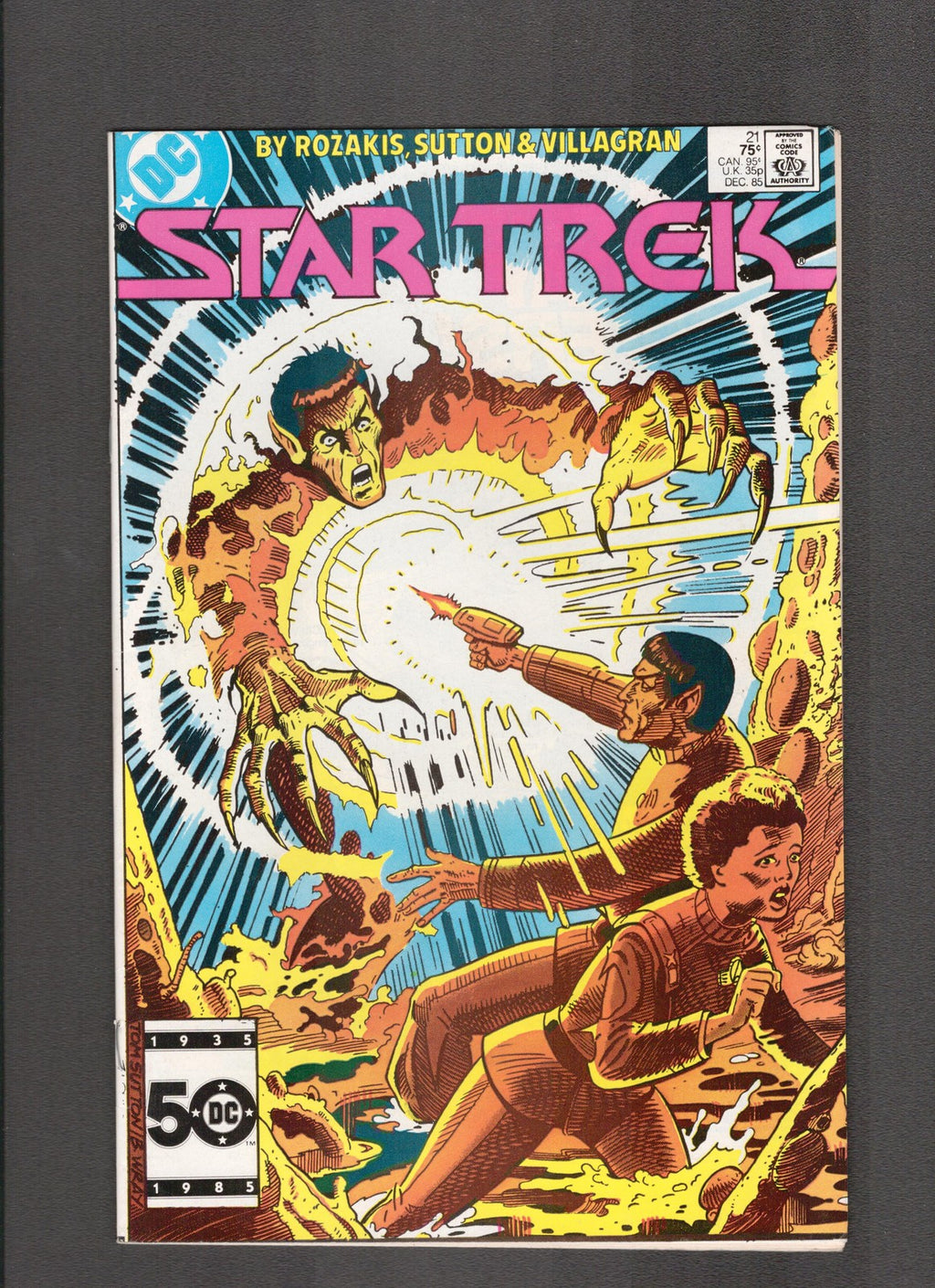 Star Trek #21 (1985) Sutton, Wray DC Comics