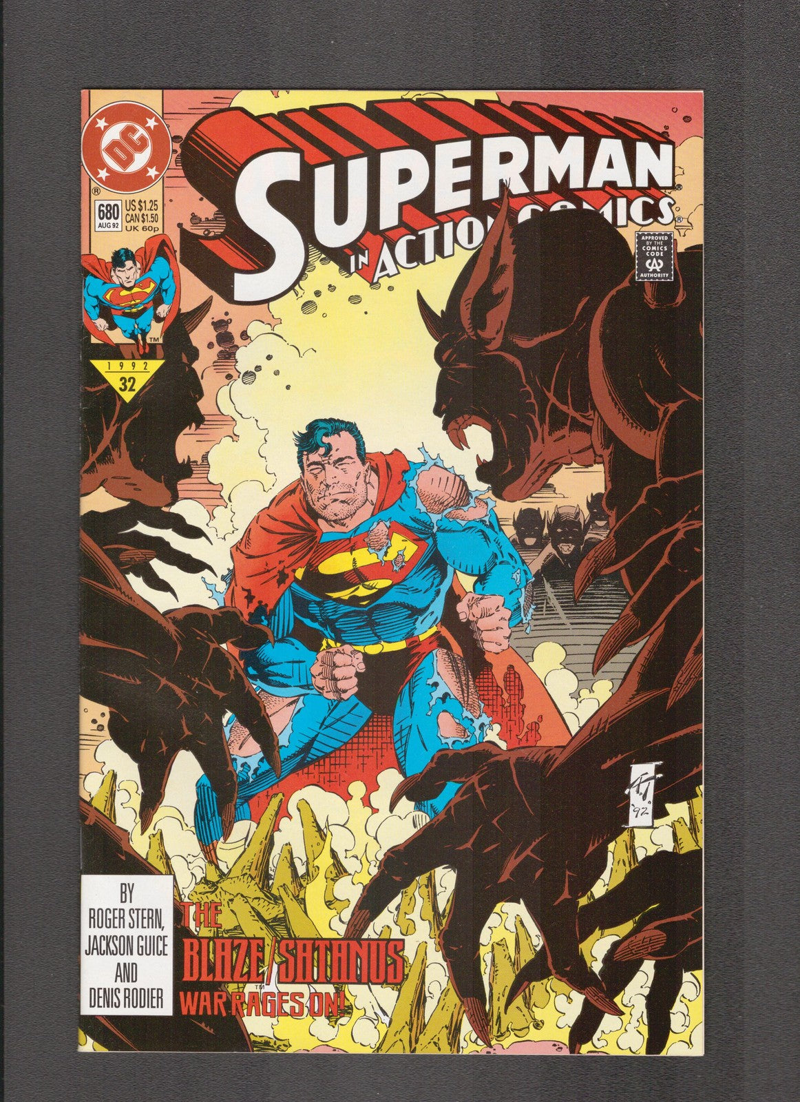 Action Comics #680 (1992) Art Thibert DC Comics