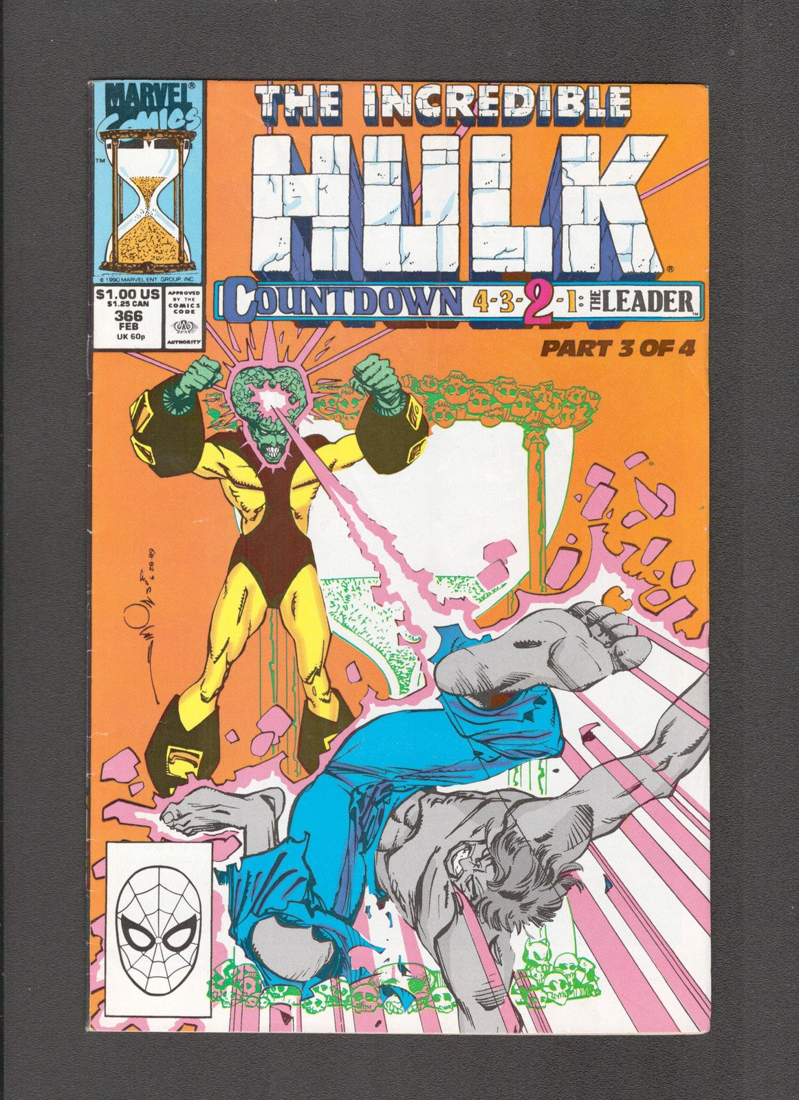 Incredible Hulk #366 (1990) Walter Simonsen Marvel Comics