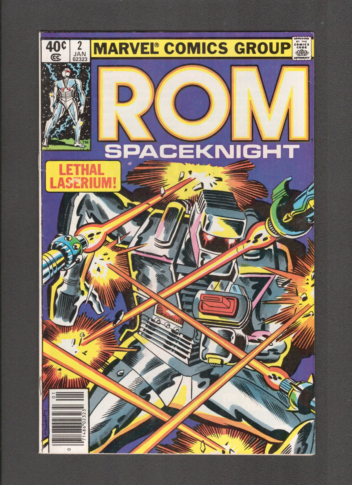 ROM #2 (1980) Spaceknight Marvel Comics