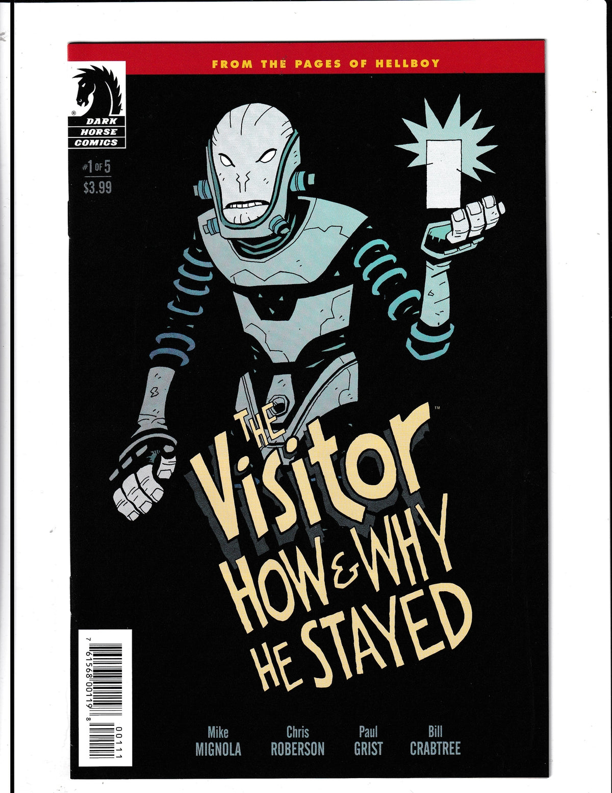 Visitor: How and Why He Stayed #1 (2017) Dark Horse Comics