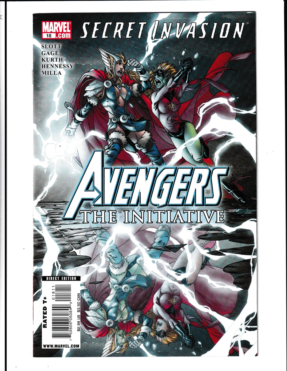 Avengers: The Intiative #18 (2008) Marvel Comics