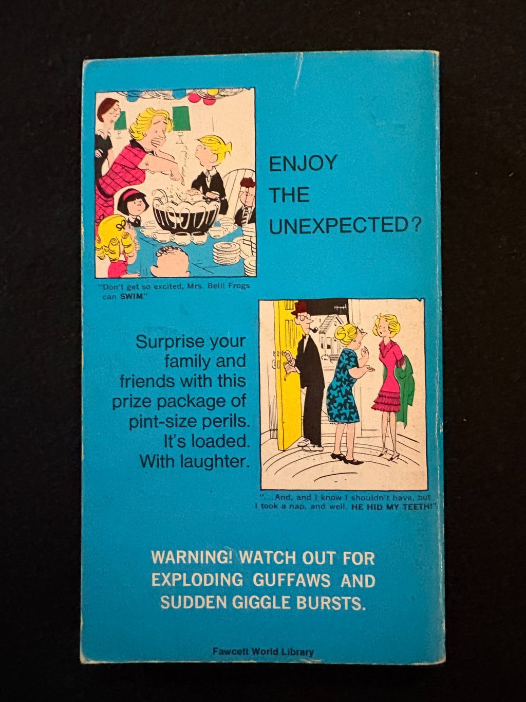 Dennis the Menace: Surprise Package 1971 Paperback - Fawcett - Hank Ketcham