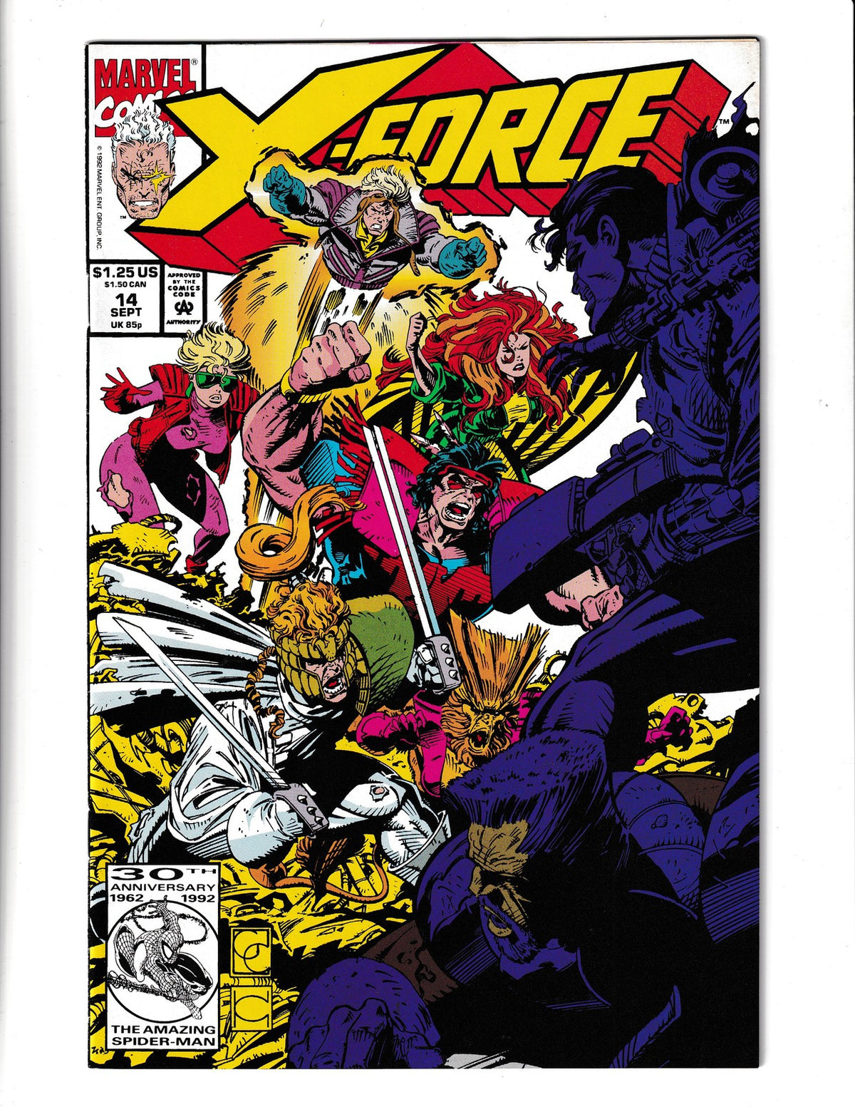 X-Force #14 (1992) Marvel Comics SKU:2487