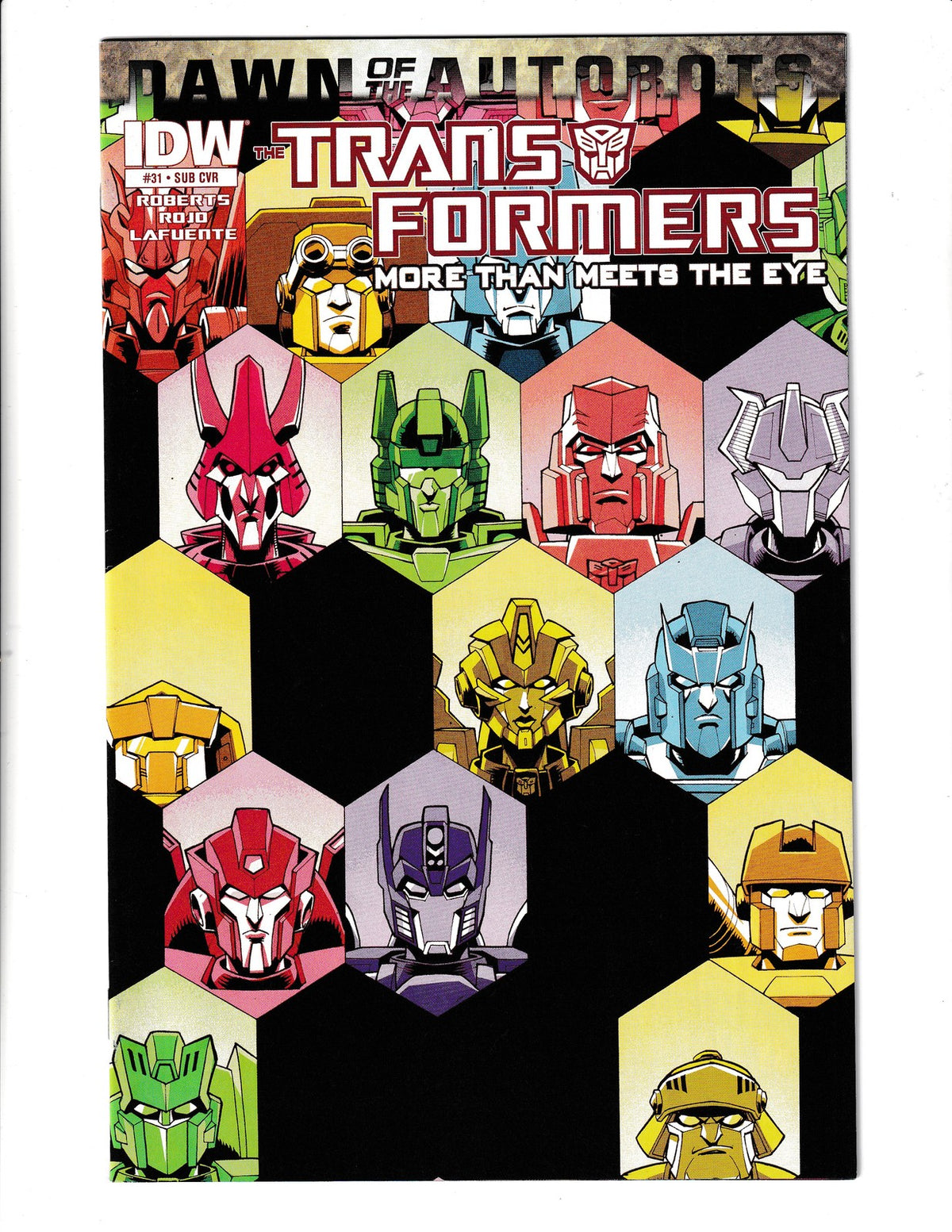 Transformers More Than Meets the Eye #31b (2014) Nick Roche Sub Cover IDW Comics