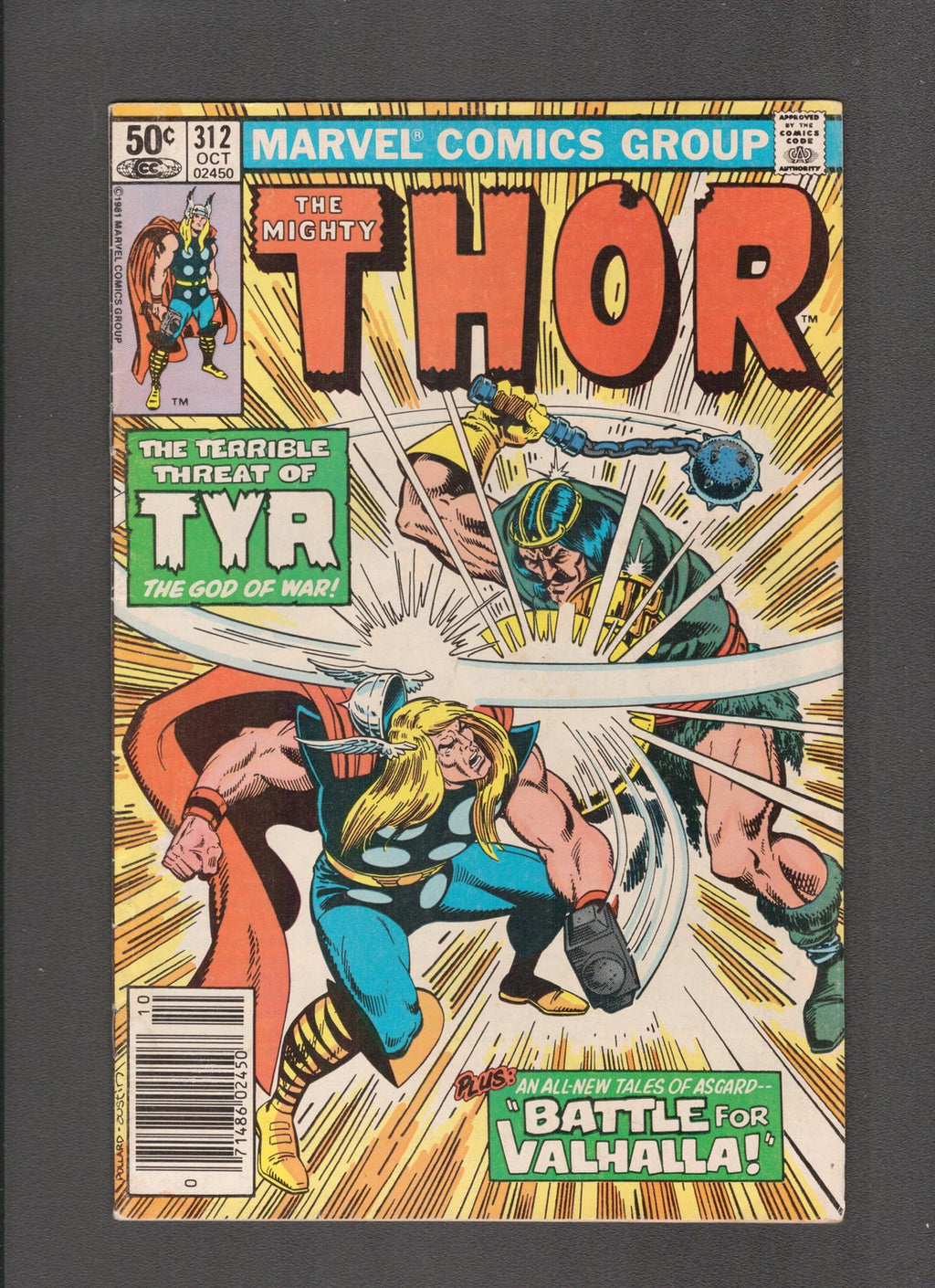 Thor #312 (1981) Doug Moench, Jim Salicrup Marvel Comics