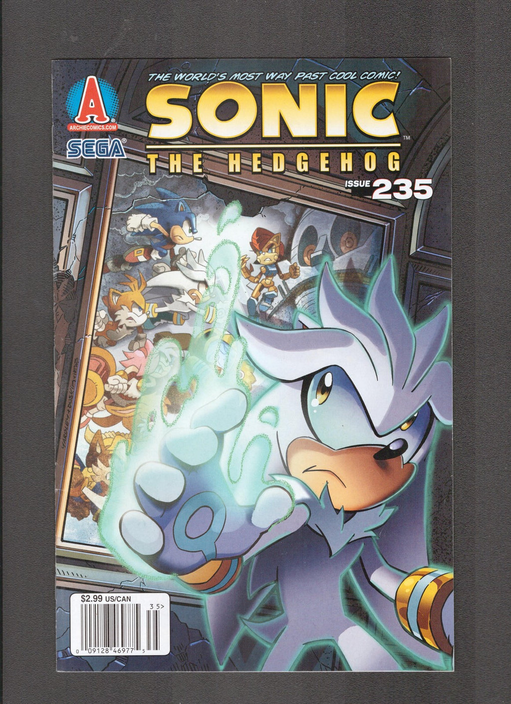 Sonic the Hedgehog #235 (2012) Silver the Hedgehog Archie Comics