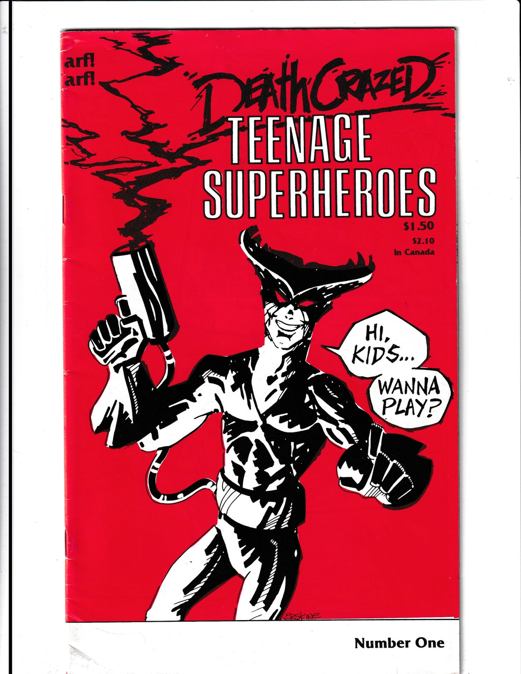 Death Crazed Superheroes #1 (1995) Wolverine Spoof Image Comics SKU:359