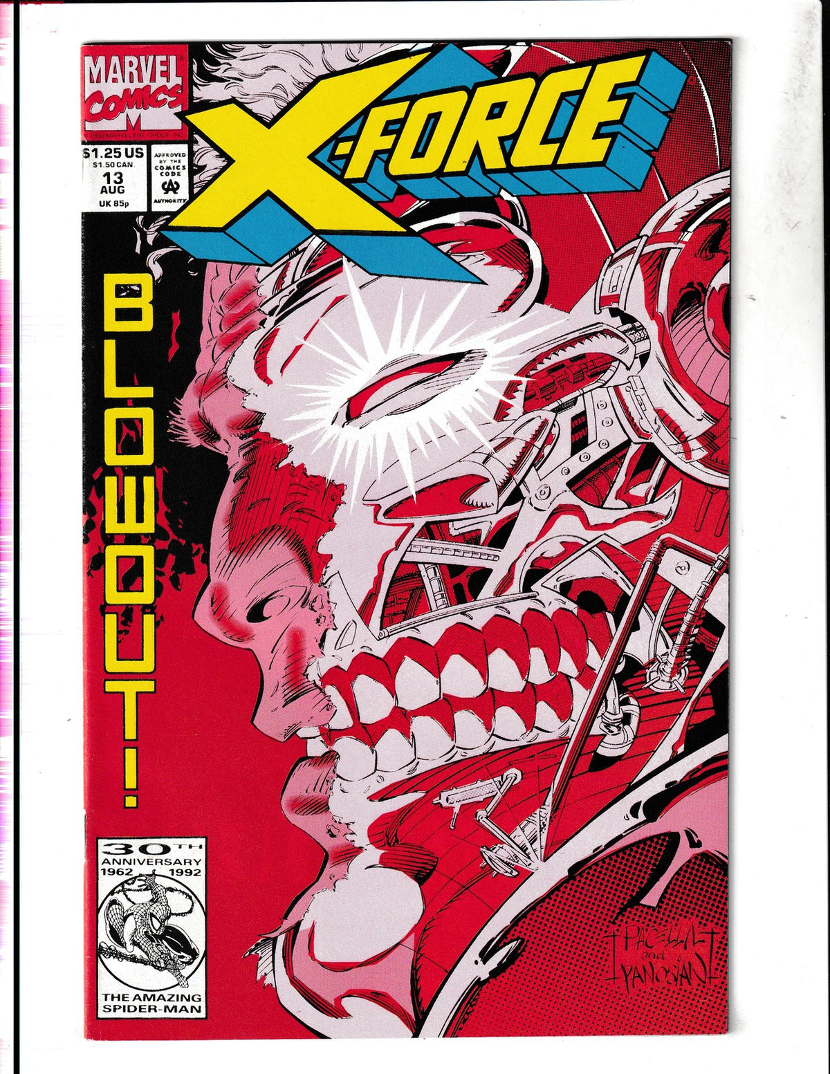 X-Force #13 (1992) Nicieza, Panosian, Pacella Marvel Comics