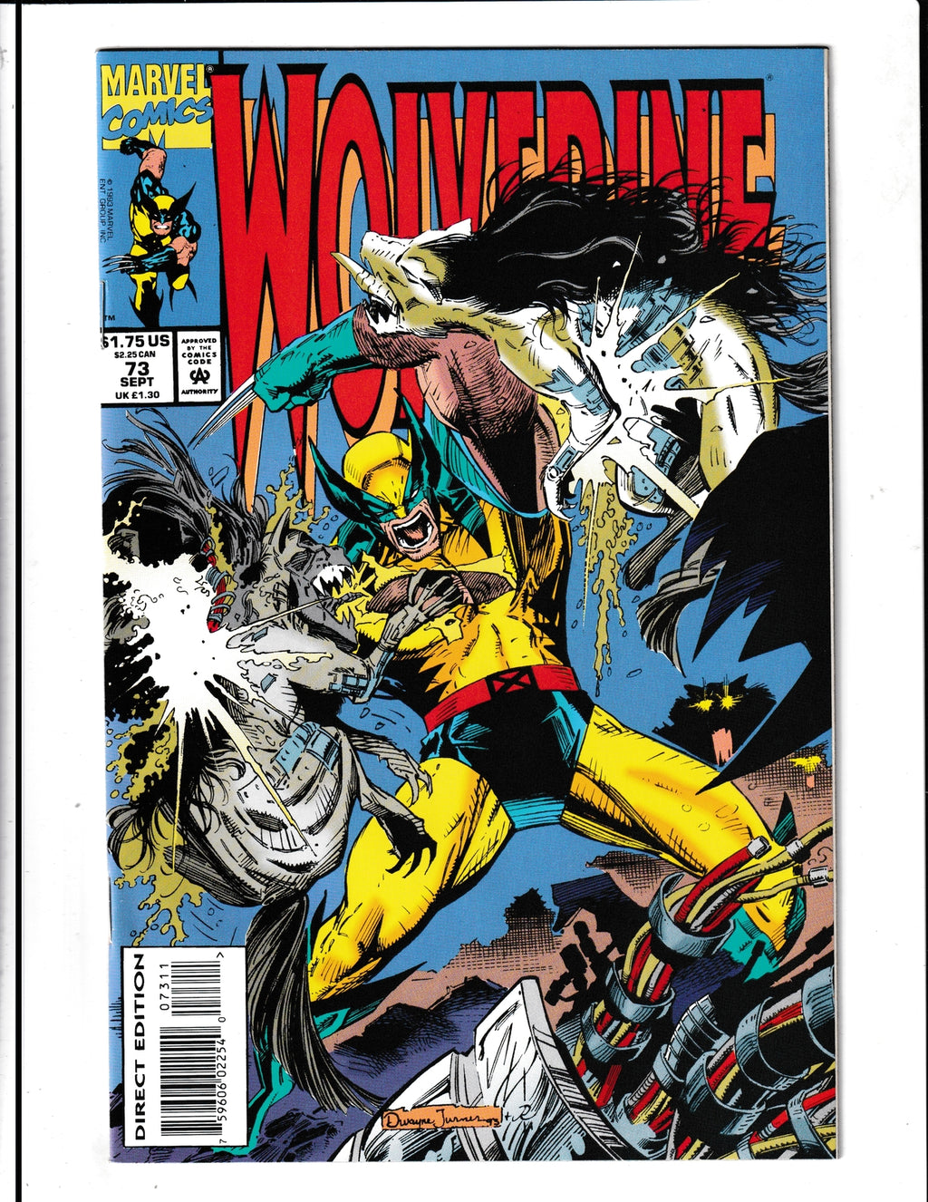 Wolverine #73 (1993) High Grade Marvel Comics