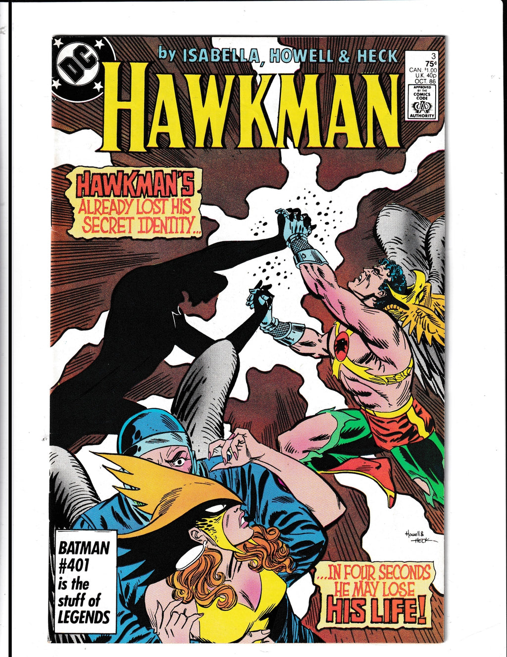 Hawkman #3 (1986) DC Comics