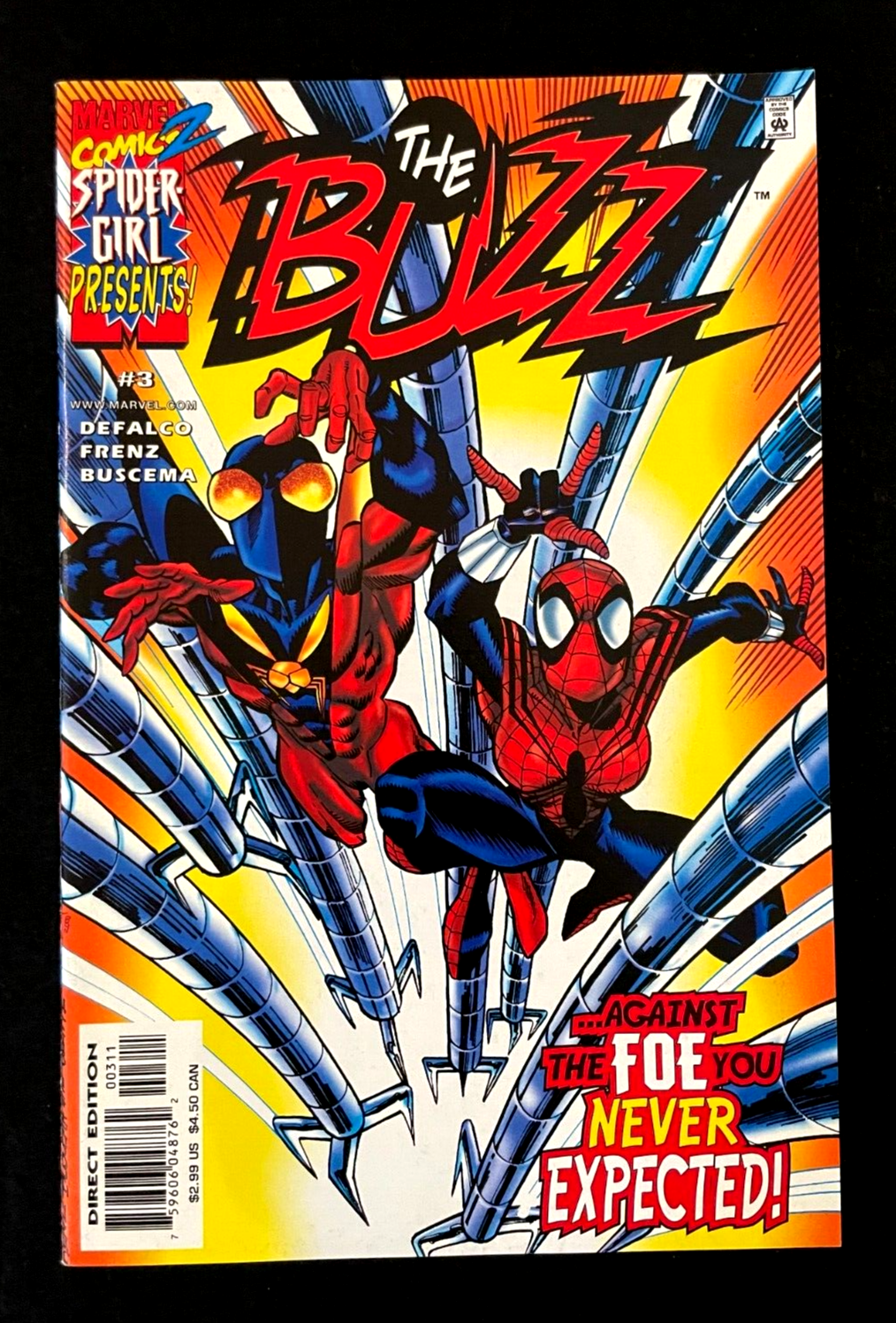 Buzz - Complete Set of 3 #1-3 (2000) Marvel Comics