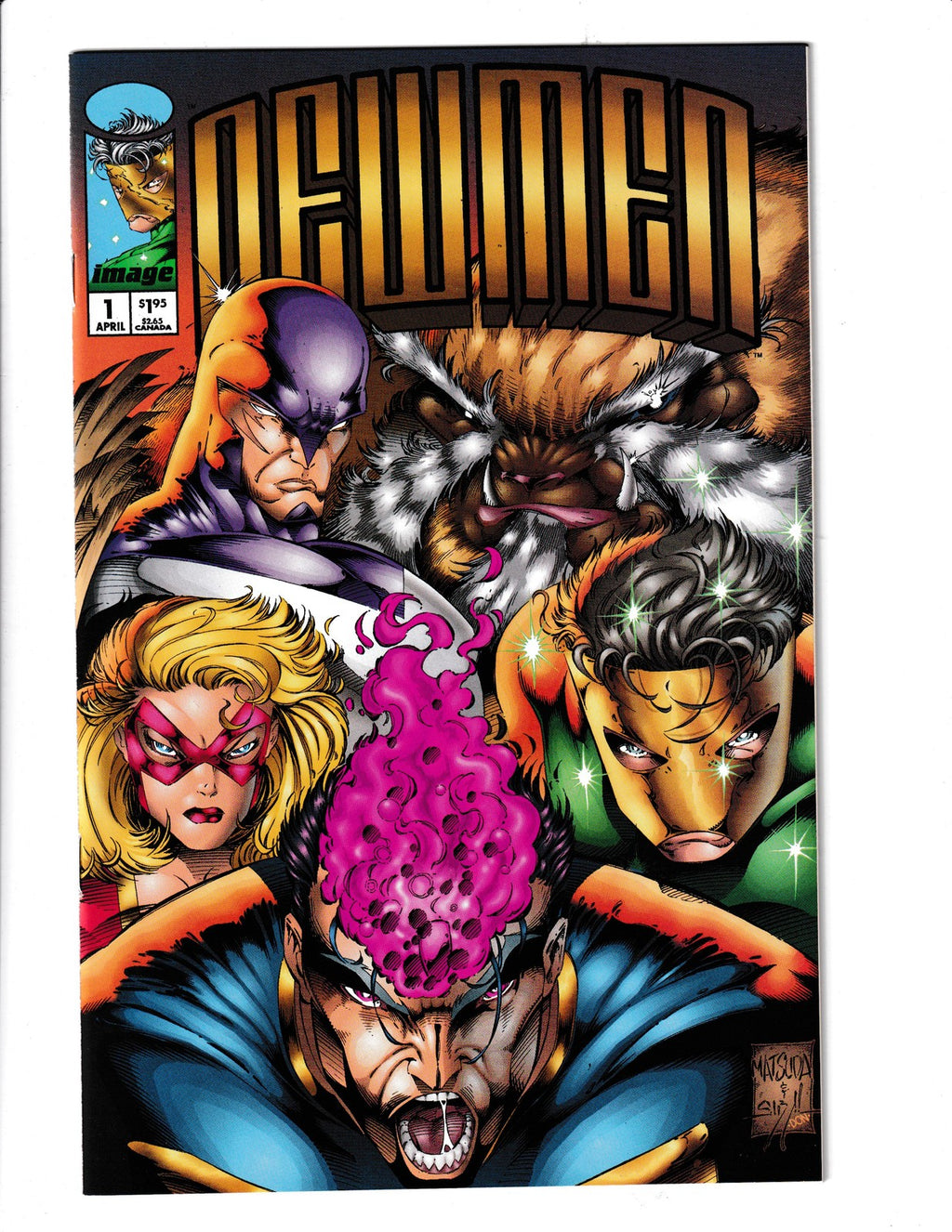 New Men #1 (1994) Image Comics
