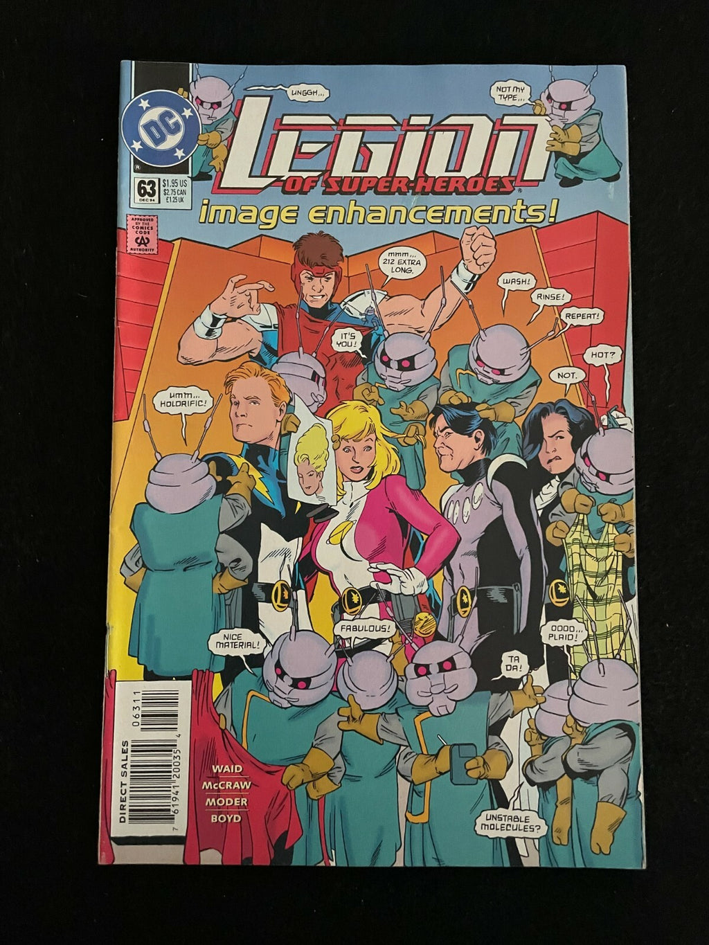 Legion of Super-Heroes #63 Dec 1994