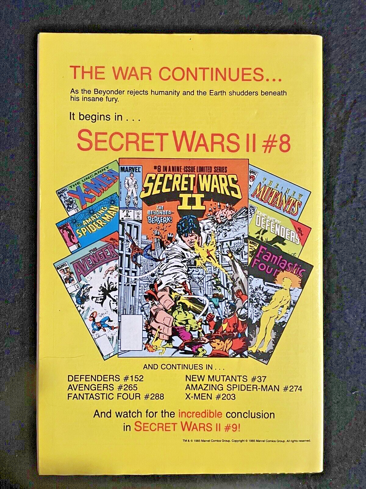 Defenders #152 (1986) Marvel Comics SKU:128