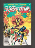 Marvel and DC Present  #1 (1982) Uncanny X-Men New Teen Titans Marvel/DC Comics
