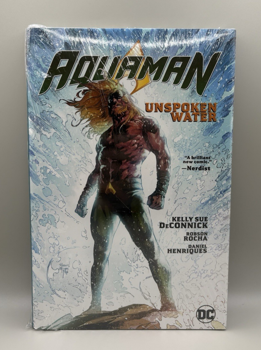 Aquaman: Unspoken Water #1 (2019) DeConnick NEW Hardcover DC Comics