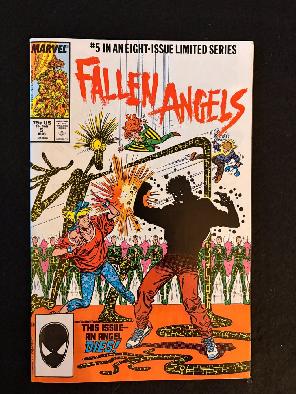 Fallen Angels- Complete Set of 8 - #1-8  (1987) Marvel