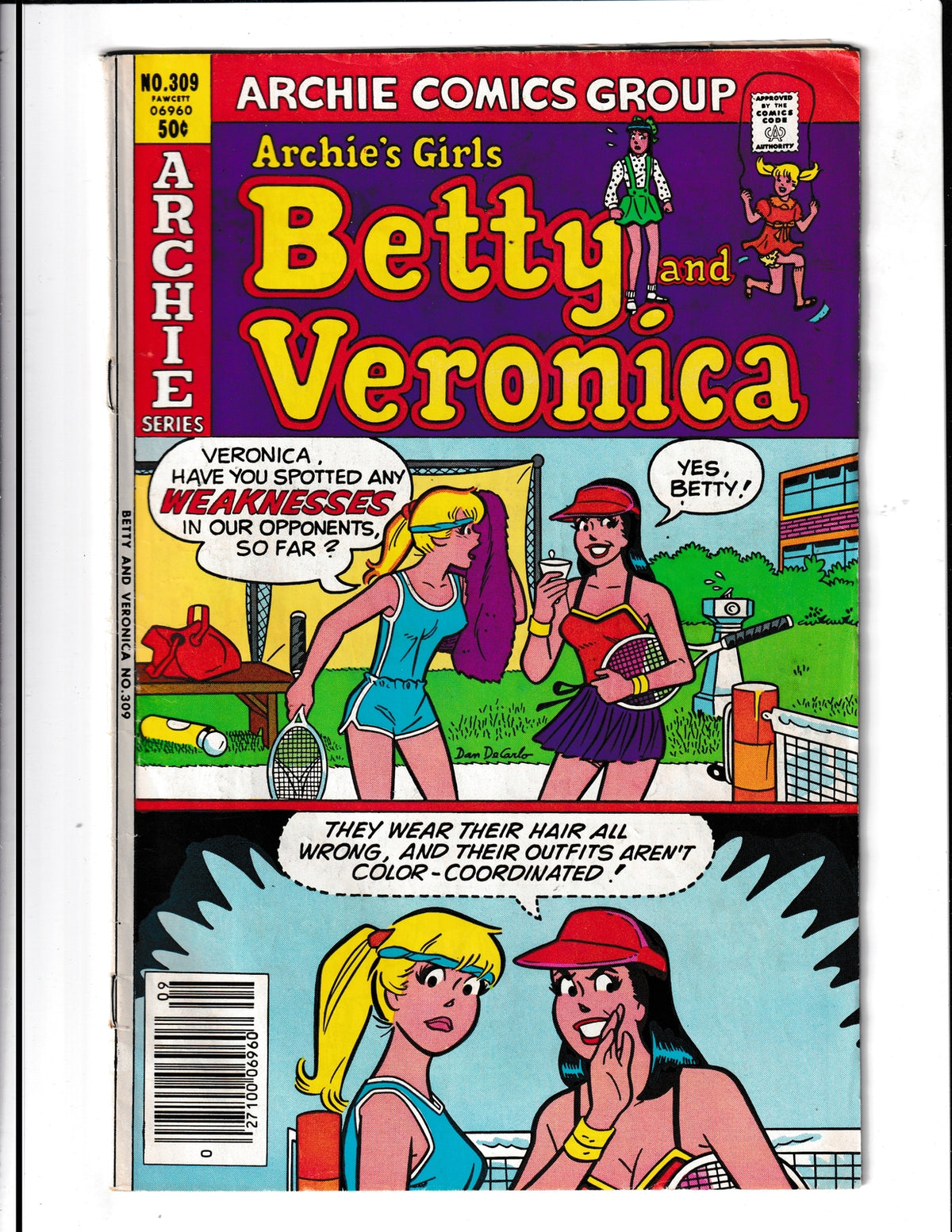 Archie's Girls Betty & Veronica #309 (1981) Archie Comics