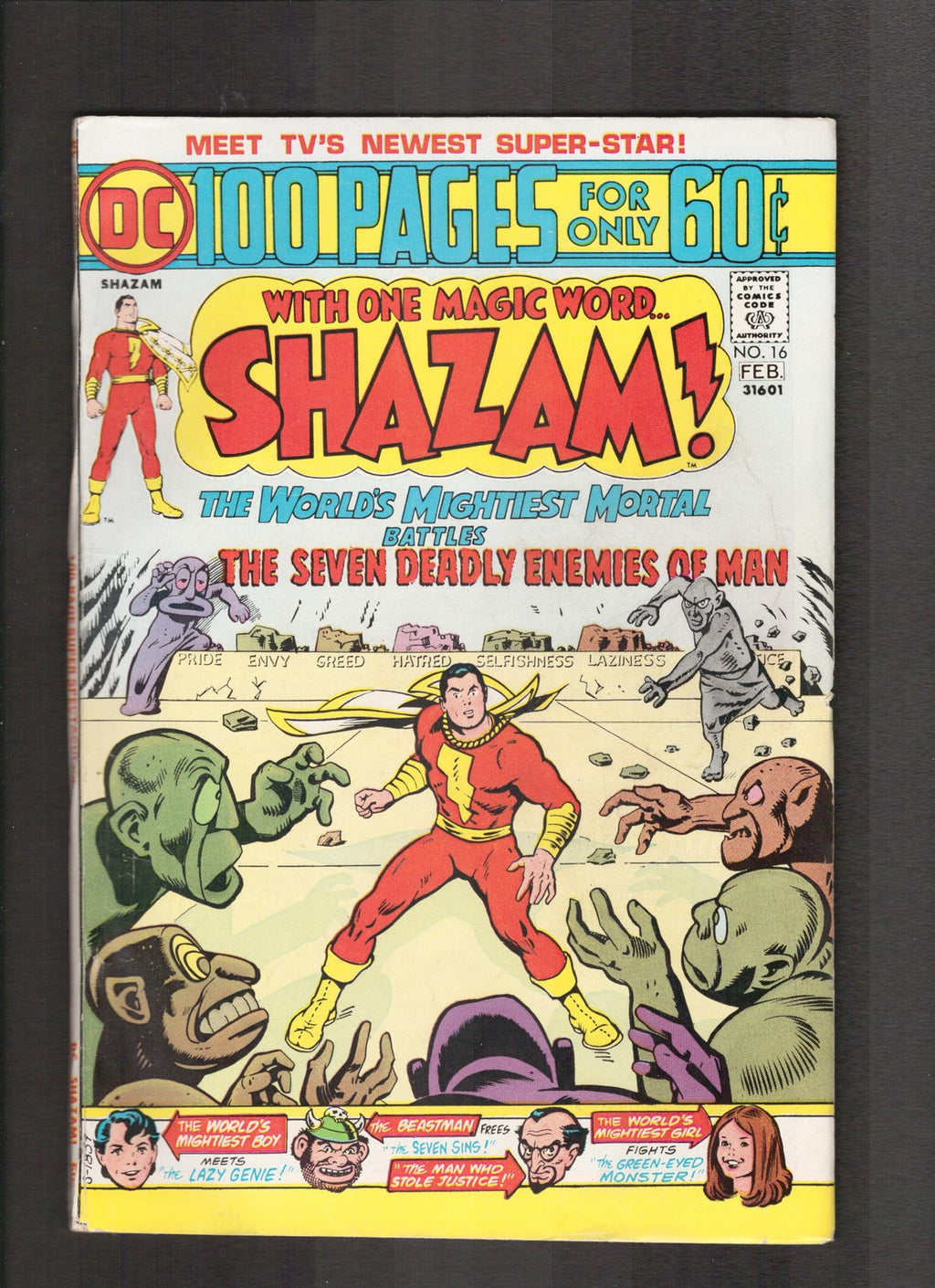 Shazam! #16 (1975) DC Comics