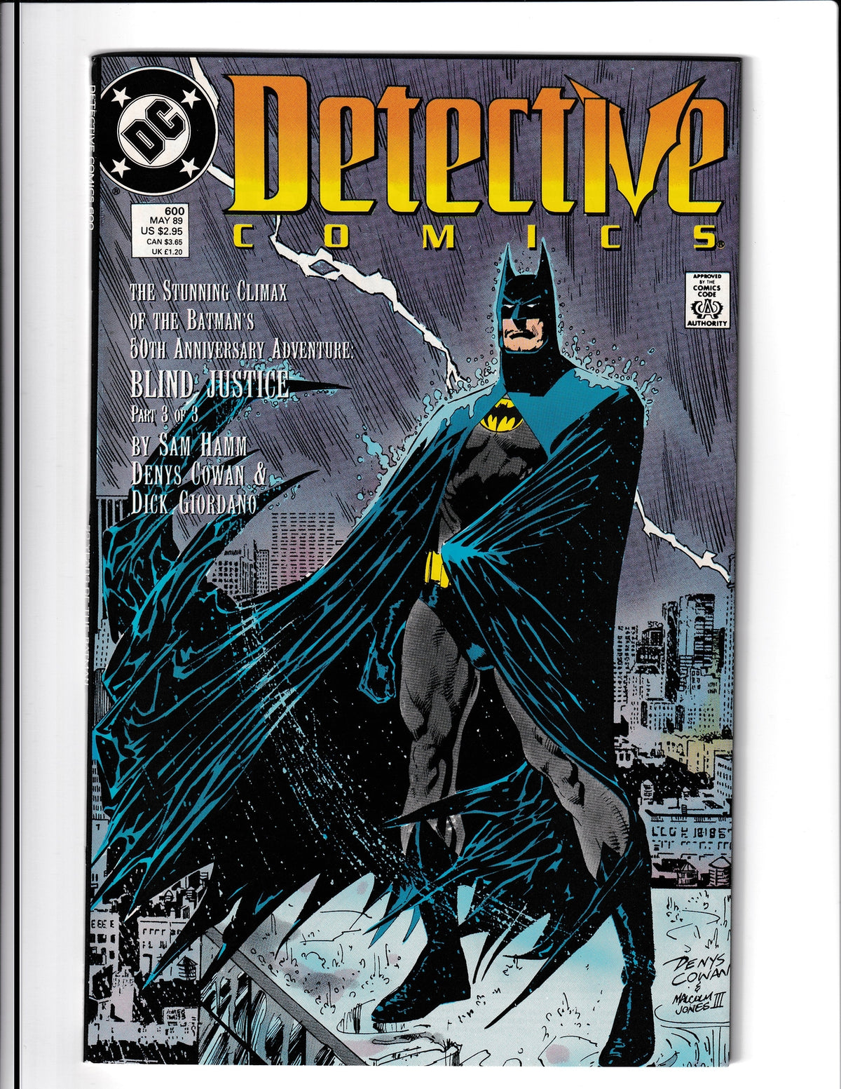 Detective Comics #600 (1989) DC Comics