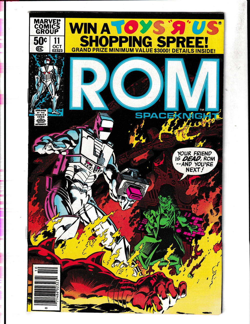 ROM #11 (1980) SpaceKnight Marvel Comics SKU:1834
