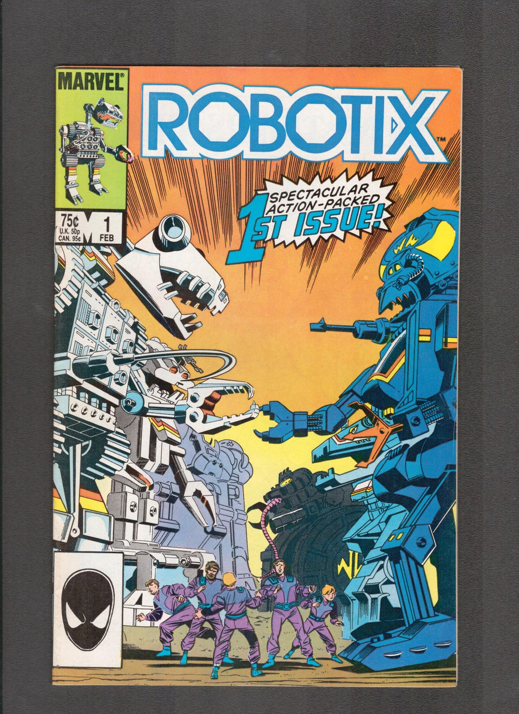 Robotix #1 (1986) One-Shot Marvel Comics