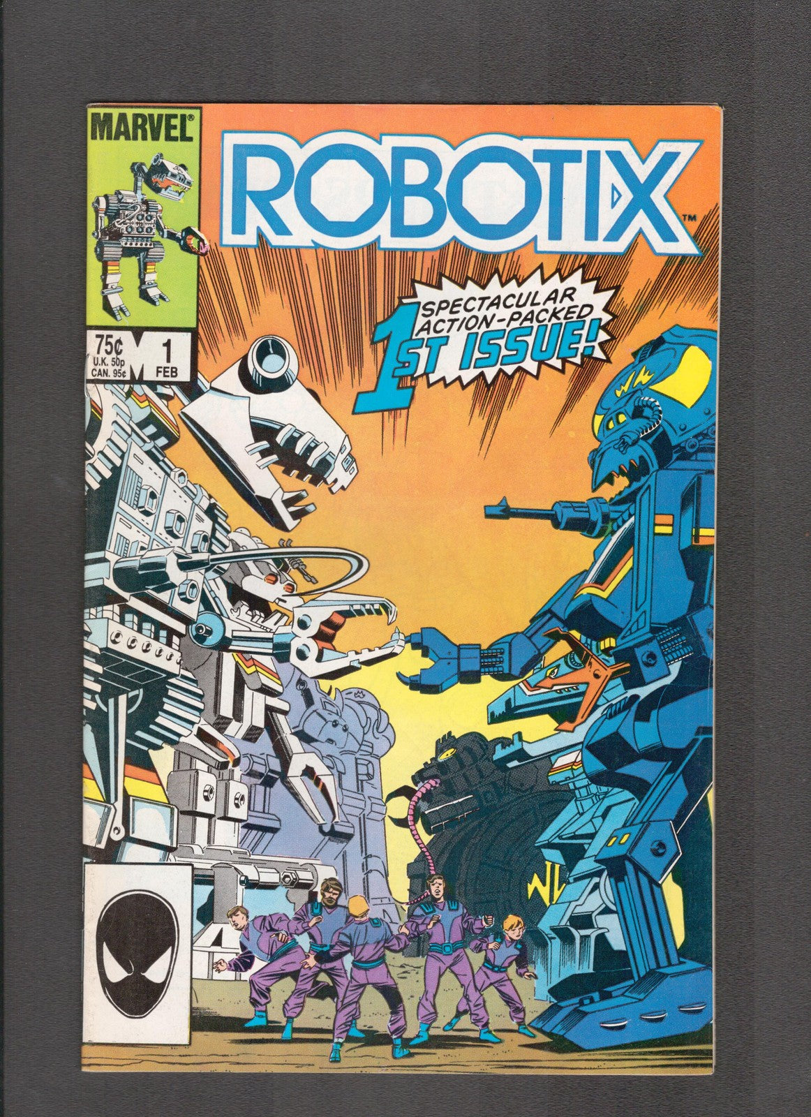 Robotix #1 (1986) One-Shot Marvel Comics