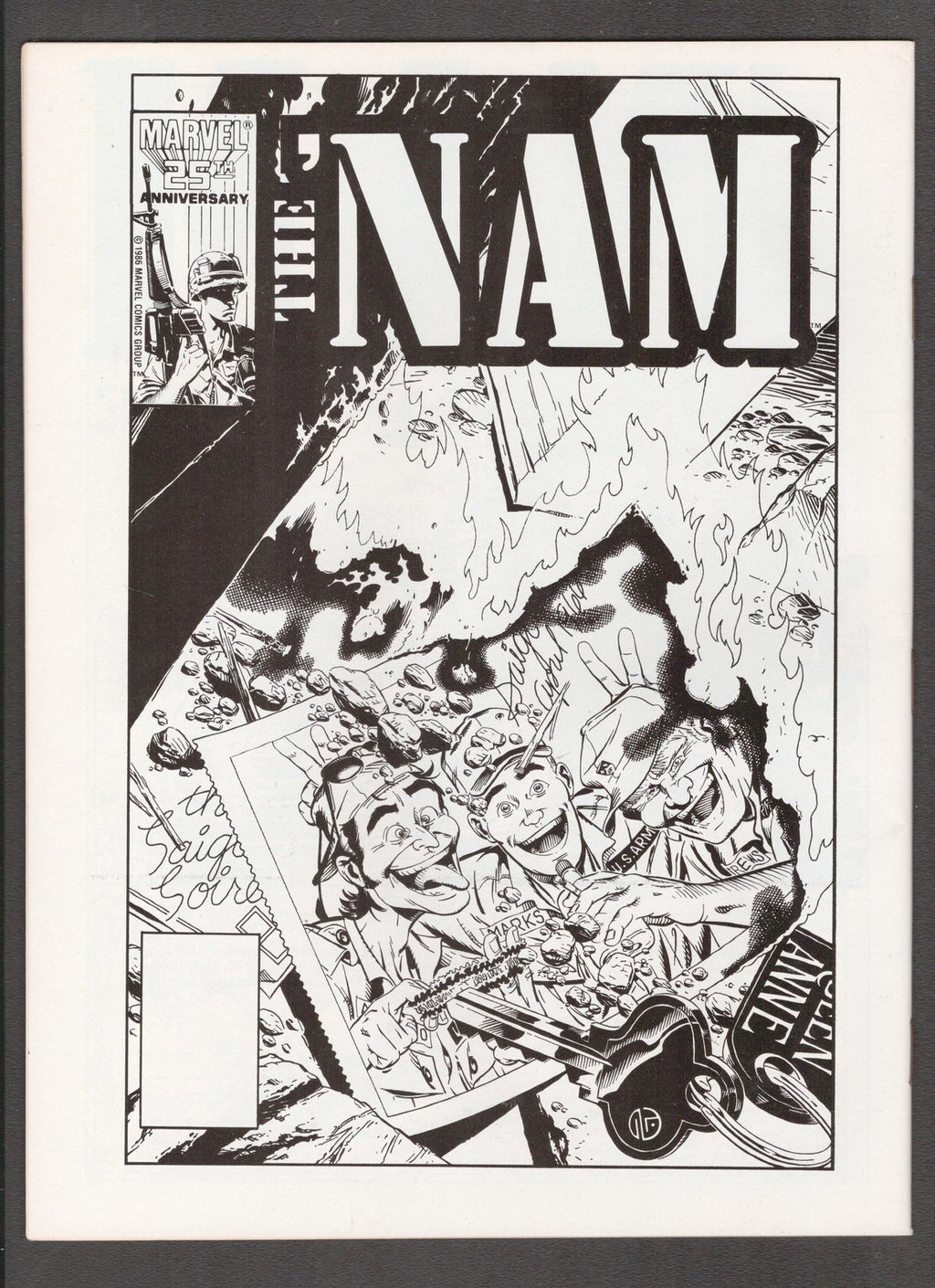Nam Magazine #2 (1988) Tom De Falco Marvel Comics