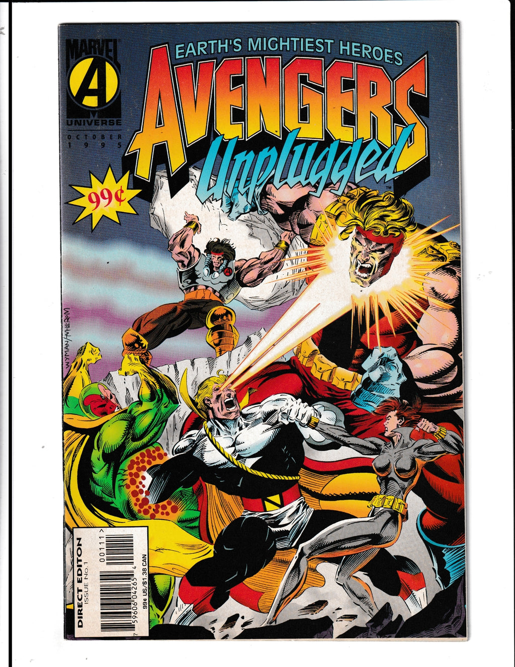 Avengers Unplugged #1 (1995) Marvel Comics