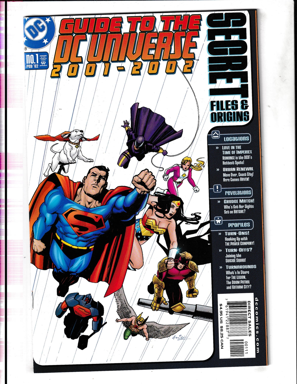 Secret Files & Origins: Guide to the DC Universe #1 (2001) 2001/02 DC Comics