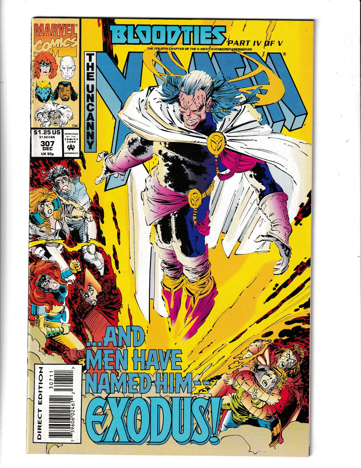 Uncanny X-Men #307 (1993) Marvel Comics