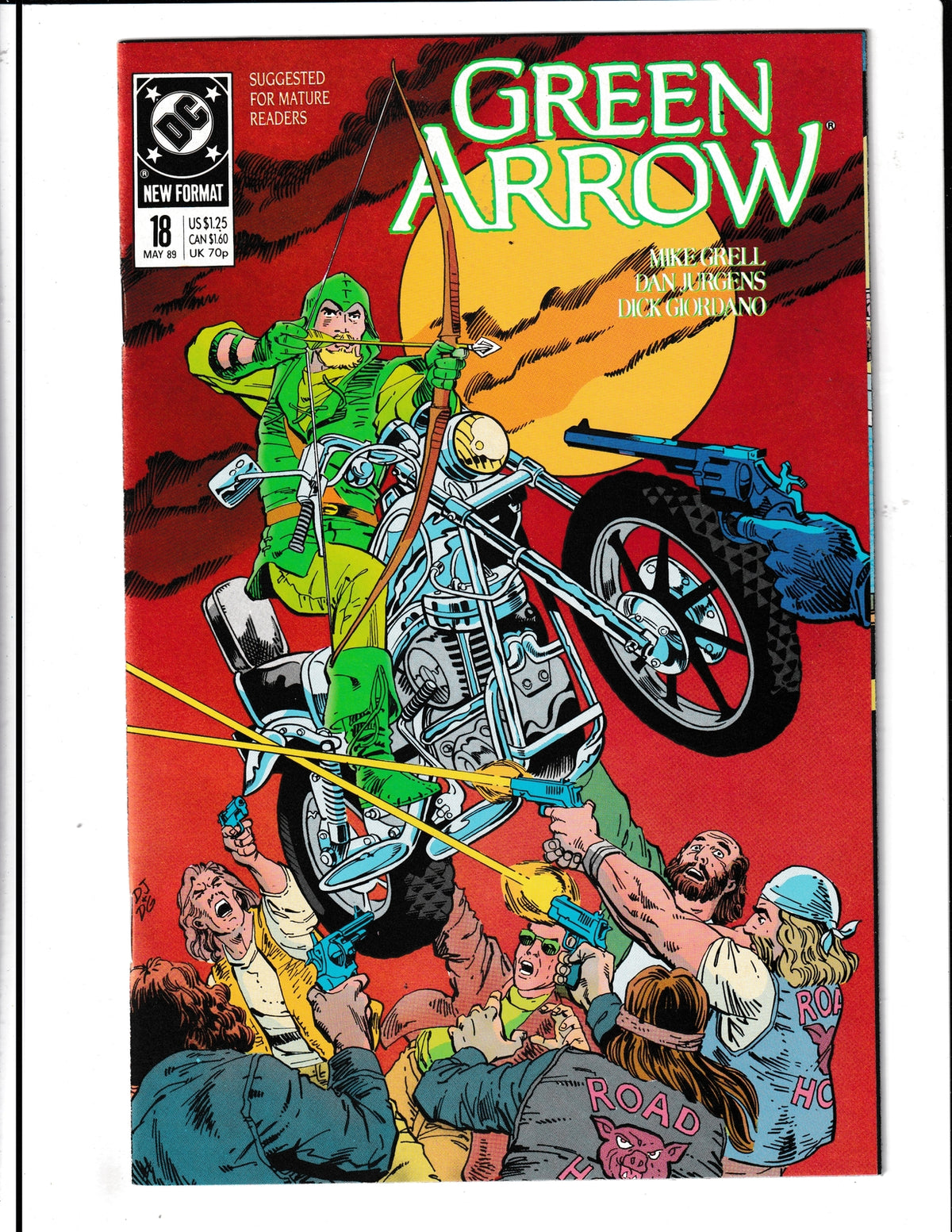Green Arrow #18 (1989) HIGH GRADE Vol. 2 DC Comics