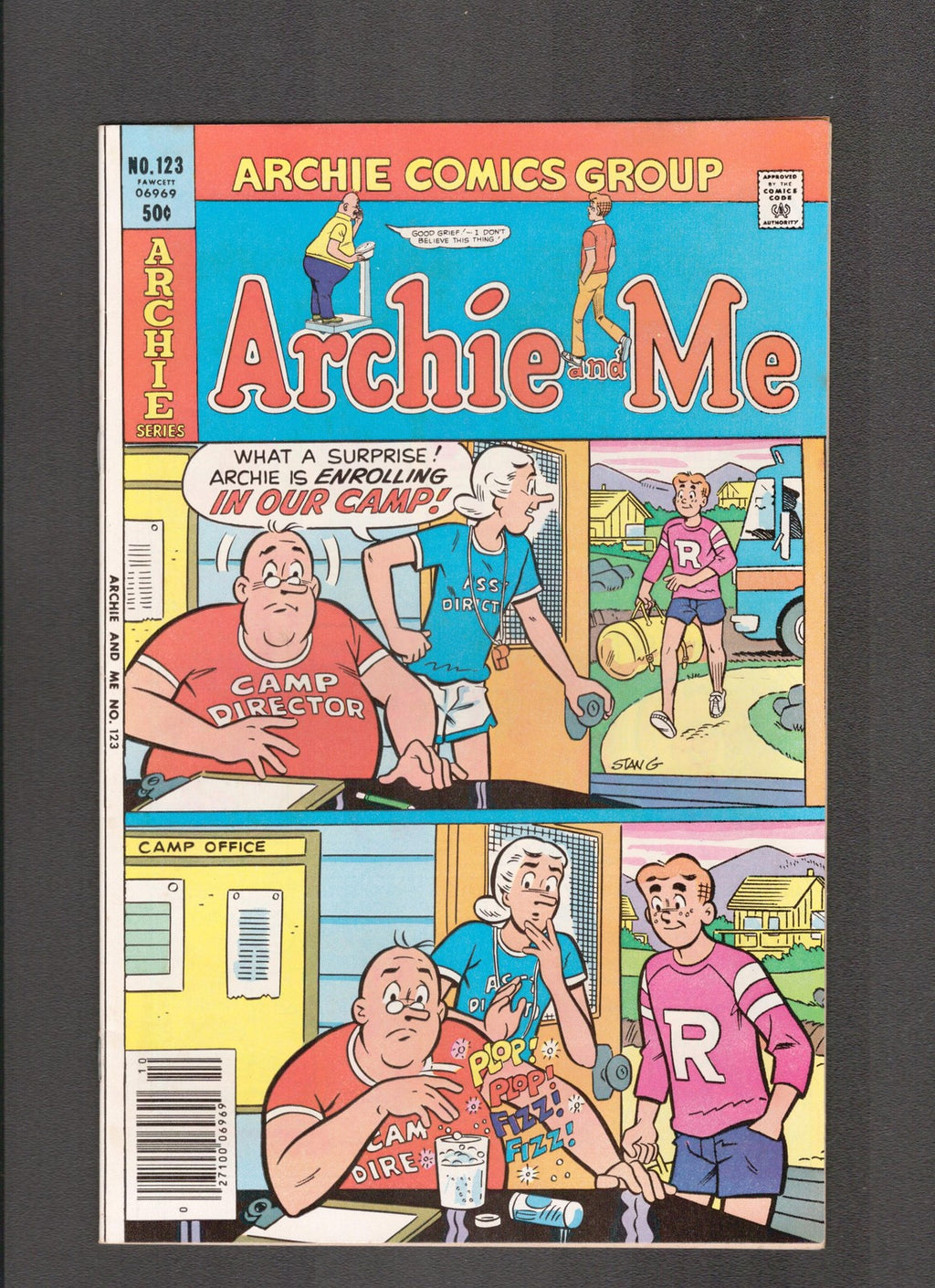 Archie and Me #123 (1980) Camp Archie Comics