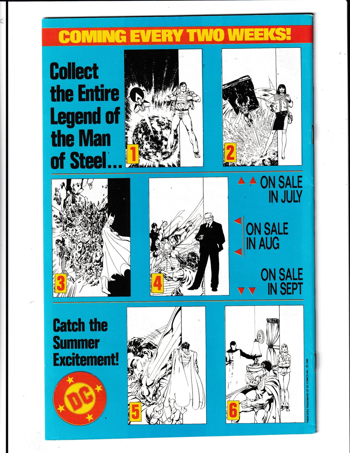 Man Of Steel #1b (1986) First Variant Edition DC Comics