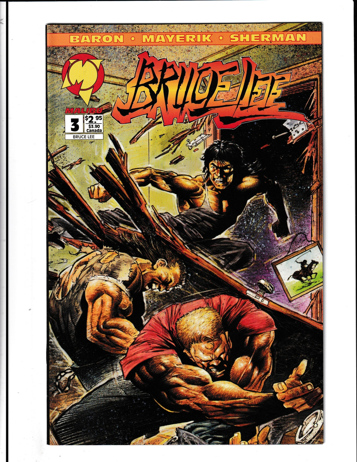 Bruce Lee #3 (1994) Malibu Comics