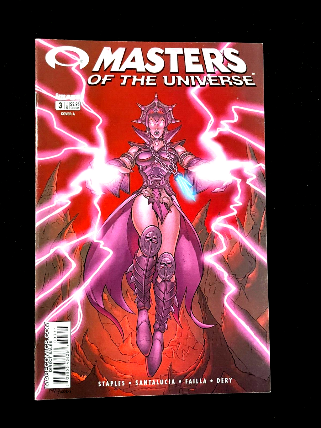Masters of the Universe -  Set of 4 #1-4 (2 is a variant) (2002/03) Image Comics